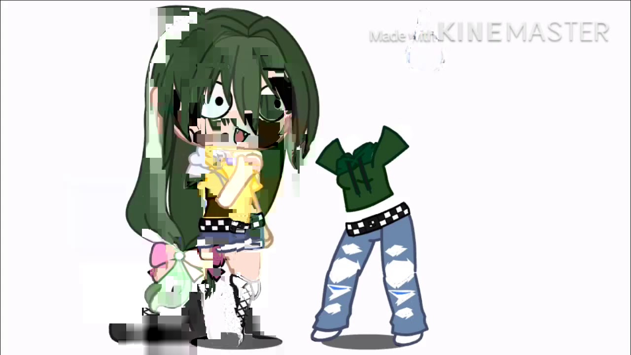 How to make Tsuyu Asui in Gacha Club - Gacha Outfits