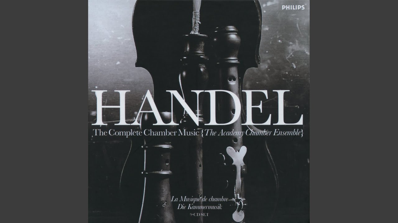 Handel: Trio Sonata for Recorder, Violin and Continuo in F, Op. 2