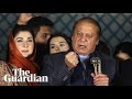 Pakistans expm nawaz sharif says he will seek coalition government after trailing rival