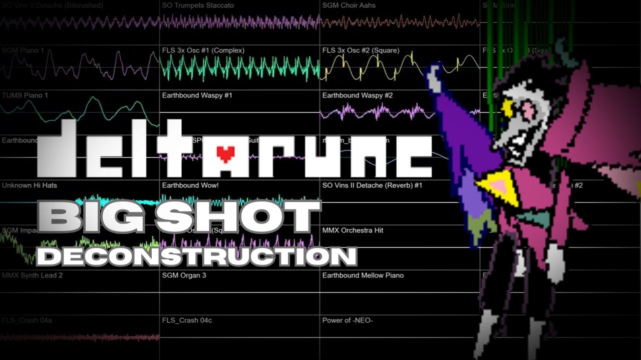 (OUTDATED) Deltarune Chapter 2 OST: 39 - BIG SHOT (Deconstruction) (+FLP)