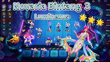 Combo Commander Lylia Novaria Bintang 3 Luminexus + Stargazer [Magic Chess Go Go]