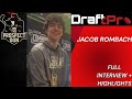Is Jacob Rombach a first round sleeper?