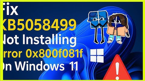【100%解決】Windows 11 24H2更新KB5058499エラー0x800f081fの修正手順