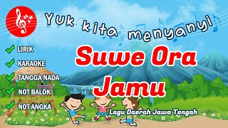 Suwe Ora Jamu - Lagu Daerah Jawa Tengah - Instrumen Lirik Karaoke - Tematik SD Kelas 5 Tema 9