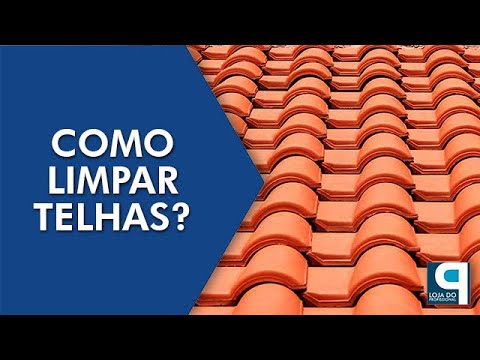 Saiba como limpar a telha da sua casa!