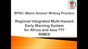 BPSC MAINS ANSWER WRITING//INTERNATIONAL ORGANISATION
