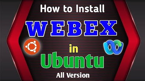 How to install WebEx software in Ubuntu Full Process Video// Install WebEx Via Terminal//