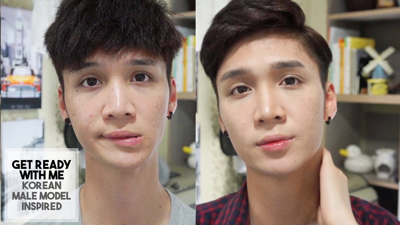 Get Ready With Me KOREAN MALE MODEL INSPIRED Edward Avila YouTube