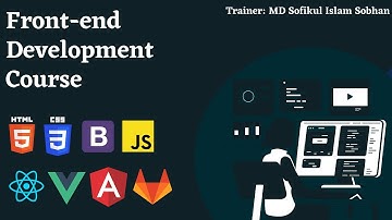 Front end Development Course Bangla l Learn with Three Boy