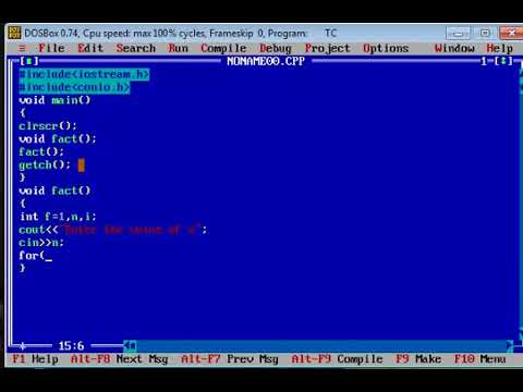 Learn Factorial Program In Skillin
