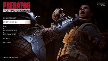 Predator Hunting Grounds Menu Theme