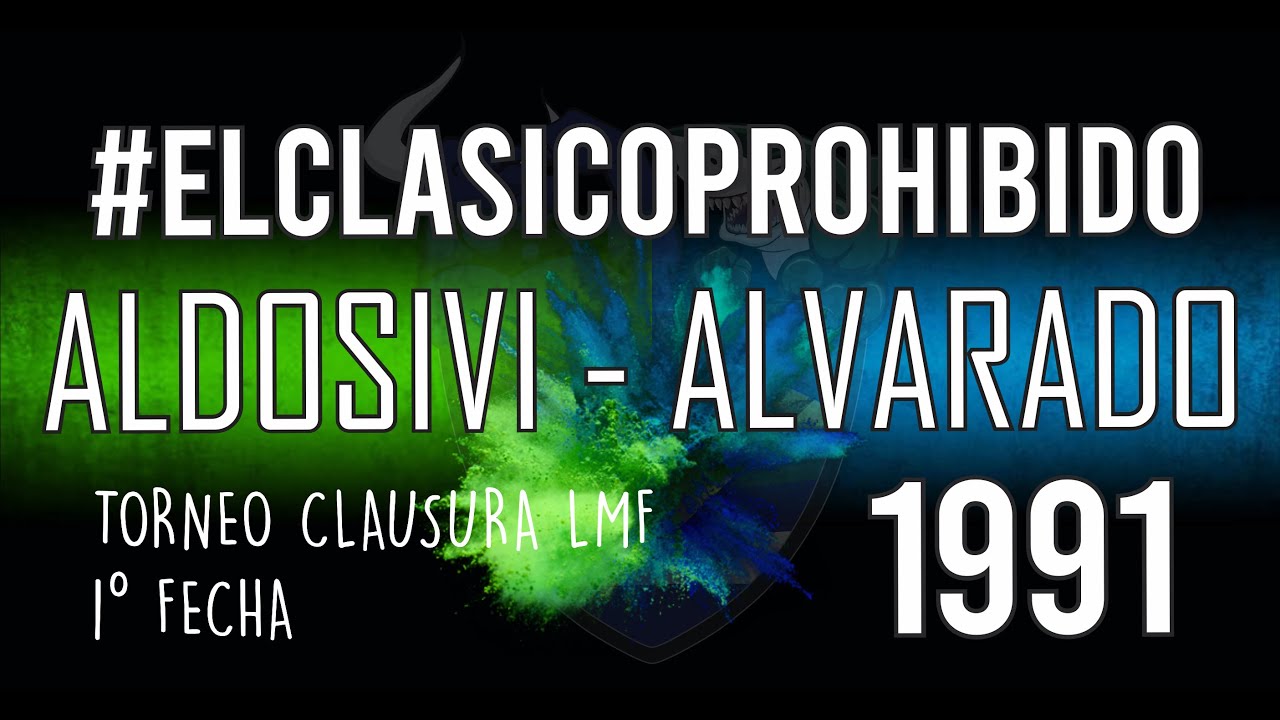 Aldosivi vs Alvarado 1991 Clausura LMF
