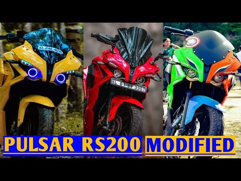 Pulser Rs 0 Modifications Modified Rs 0 19 Sticker Modify Youtube