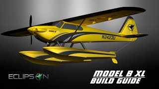 3D printed seaplane build video - Eclipson model B XL