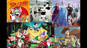 Learn History of Animation | From Disney Classics to Pixar Magic | Tom & Jerry, Toy Story & Frozen