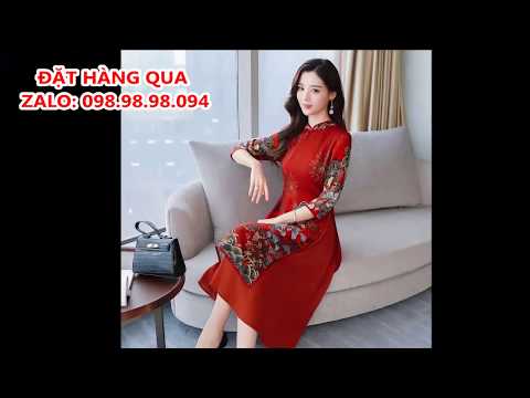 ÁO DÀI DU XUÂN| Những mẫu áo dài cách tân hot 2019