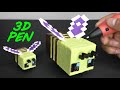 Making Minecraft BEES | 3D Pen