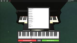 Roblox Piano Song Of Storms