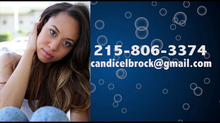 Candice Brock Entertainment Reel