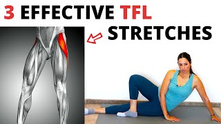 3 Effective TFL Stretches (Tensor Fascia Latae) | Immediate Hip Pain Relief