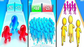 Join Blob Clash 3D vs Count Master vs Join & Clash