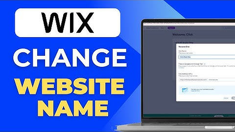 How To Change Website Name In Wix! Full Guide 2025