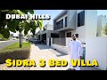 Full tour  sidra 3 bedroom villa  dubai hills estate