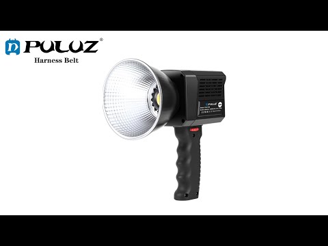 Студійний відеосвітильник 60 Вт Puluz PU4119B Двоколірна температура 2500K-6500K, видео 1