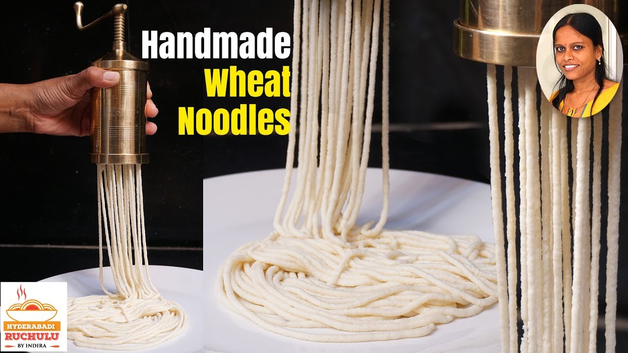 Handmade Wheat Noodles | గోధుమపిండితో ఇంట్లోనే ఇలా నూడుల్స్ చేసుకోండి సంవత్సరం వాడుకోవచ్చు | Hyderabadi Ruchulu