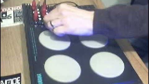 Circuit Bent Yamaha DD-5 drums