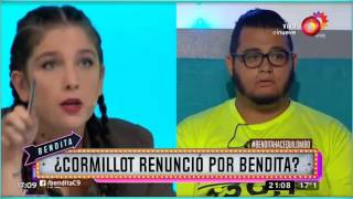 ¿Cormillot renunció por Bendita?