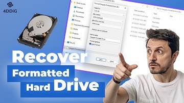 How to Recover Data from a Formatted Hard Drive