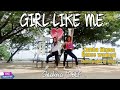 GIRL LIKE ME | ZUMBA FITNESS , DANCE WORKOUT | SHAKIRA FT BEP| CHOREOGRAPHY | RULYA MASRAH