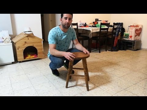 תיקון כיסא ישן חורק - Fixing a squeaky chair