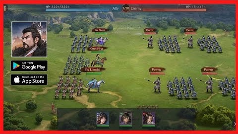 Throne of Three Kingdoms Gameplay - Turn Based 「Android, iOS」