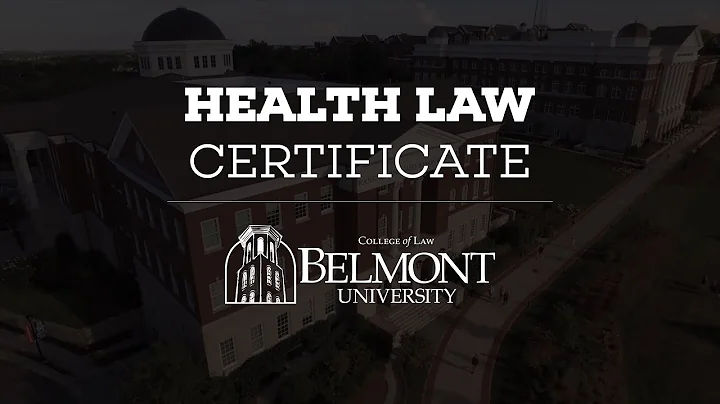 Belmont Law | Health Law Certificate