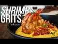 Shrimp & (CHEESY) Grits! Quick & Easy Recipe | SAM THE COOKING GUY 4K
