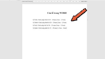 Cách căn lề trong Word theo đúng chuẩn