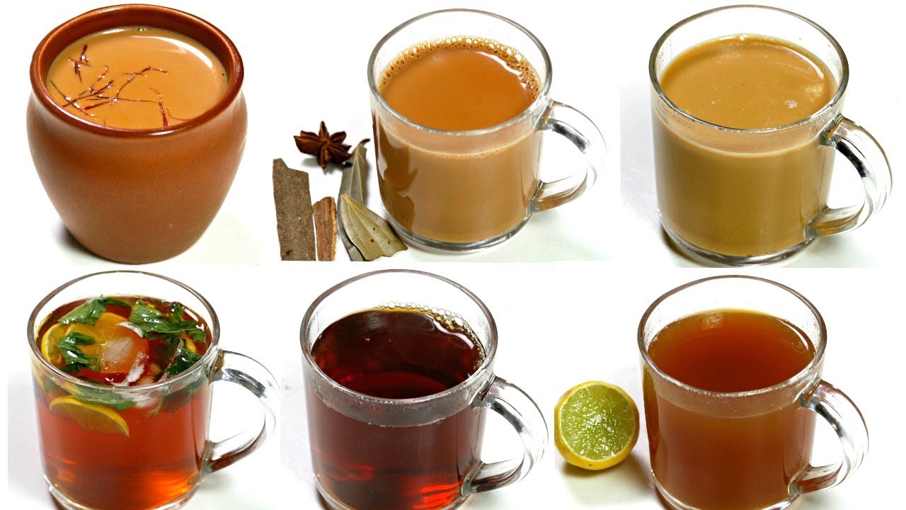 ६ तरीके के चाय जो मेहमानो का दिल जीत ले | 6 Indian Tea Recipes | KabitasKitchen | Kabita Singh | Kabita