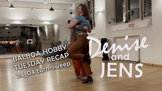2024 BALBOA . DENISE &amp; JENS . recap sweeps + turns HD