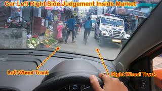 Car Left Right Side Judgement on Congested Road for Beginners