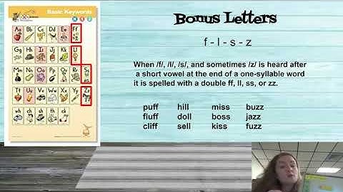 Fundations Unit 2 Week 1 Lesson 1