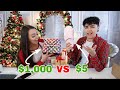 CHEAP VS EXPENSIVE CHRISTMAS PRESENTS CHALLENGE