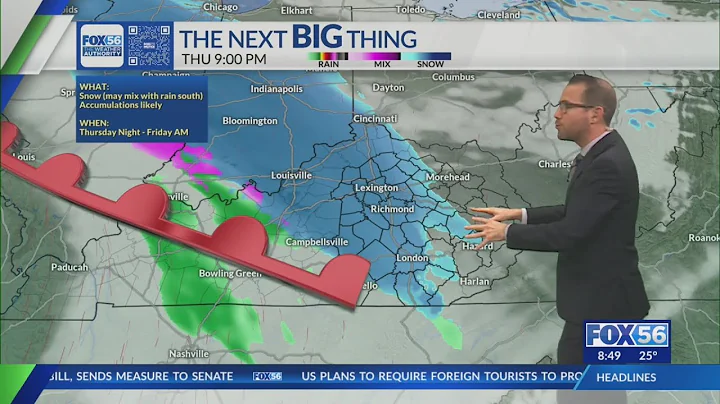 Kentucky weather forecast: 8:30 a.m. 12/11/25