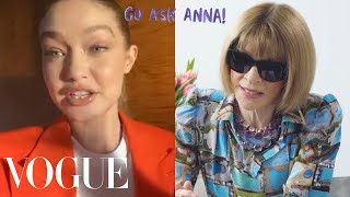 Anna Wintour's Fashion Month Favorites and Go-To Interview Question | Go Ask Anna | Vogue