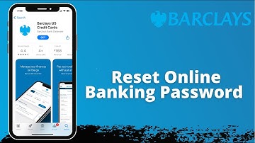 How to Reset Online Banking Passcode - Barclays