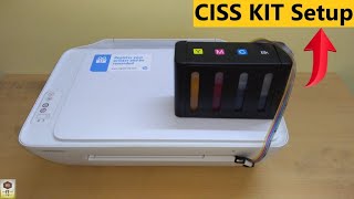 CISS Kit Installation in HP INKJET Printers | Process to setup CISS Tank in HP Inkjet Printers