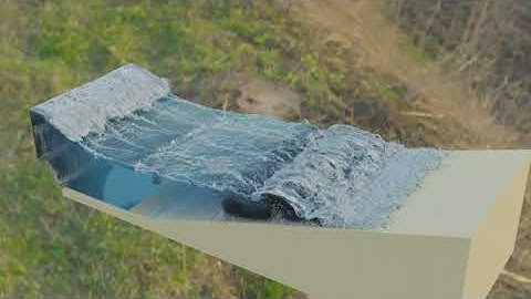 Blender Flip Fluid Wave Simulation Test