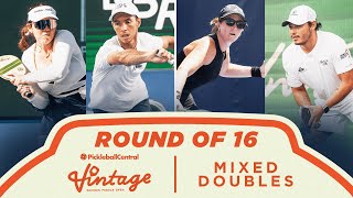 Johnson/Johnson V Humberg/De La Rosa at the Pickleball Central Sacramento Vintage Open