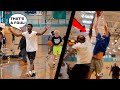 He Got MAD Then Got DUNKED ON! 5v5 Basketball At The Gym!
